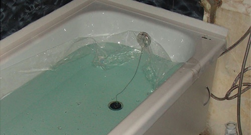 Установкой акрилового вкладыша | ЗАО Москвы